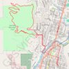 Overend Mountain Park loop trails trail, distance, elevation, map, profile, GPS track