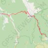 Bright - Falls Creek trail, distance, elevation, map, profile, GPS track