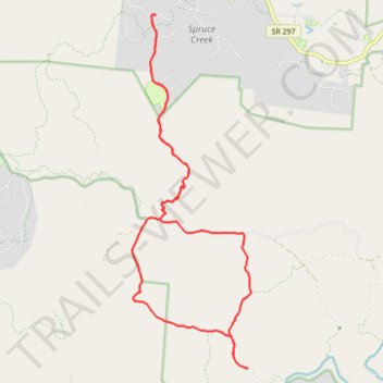 Big South Fork National River and Recreation Area trail, distance, elevation, map, profile, GPS track