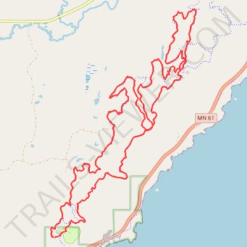 Split Rock Wilds trail, distance, elevation, map, profile, GPS track