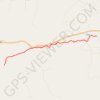 William J Mentock Trail to Ice Caves - Buffalo, WY trail, distance, elevation, map, profile, GPS track