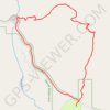 Savage Alpine Loop Trail in Denali National Park trail, distance, elevation, map, profile, GPS track