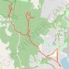 Mount Wongawallan trail, distance, elevation, map, profile, GPS track