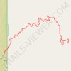 Wind Cave Trail in Tonto National Forest trail, distance, elevation, map, profile, GPS track