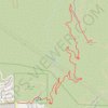 Echo Mountain trail, distance, elevation, map, profile, GPS track