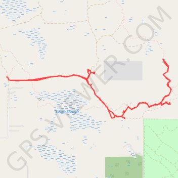 Charles H. Bronson State Forest trail, distance, elevation, map, profile, GPS track