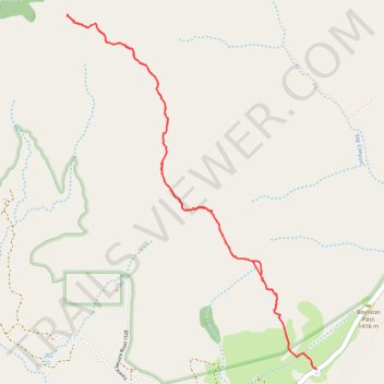 Bear Mountain Trail trail, distance, elevation, map, profile, GPS track