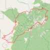 Lake Peak Loop trail, distance, elevation, map, profile, GPS track