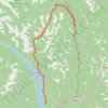 2026-10-18 Boston Bar to Harrison southbound in the Element trail, distance, elevation, map, profile, GPS track