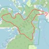 Georgian Bay Islands National Park trail, distance, elevation, map, profile, GPS track