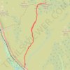 Walk up A'Bhuidheanach Bheag trail, distance, elevation, map, profile, GPS track