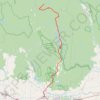 Moe - Woods Point trail, distance, elevation, map, profile, GPS track