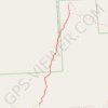 San Ysidro Mountain Wilderness trail, distance, elevation, map, profile, GPS track