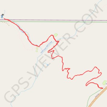 Walls of Jericho Trail in James D. Martin Skyline Wildlife Management Area trail, distance, elevation, map, profile, GPS track