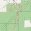 Latourell Falls Loop trail, distance, elevation, map, profile, GPS track