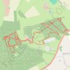 Westonbirt Old Arboretum tracks trail, distance, elevation, map, profile, GPS track