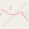 The Window Trail in Big Bend National Park trail, distance, elevation, map, profile, GPS track