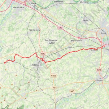 SDB-Work 32K trail, distance, elevation, map, profile, GPS track