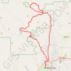 Loop around Eighty Mountain trail, distance, elevation, map, profile, GPS track