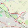 Moors Lane via Houlton Way trail, distance, elevation, map, profile, GPS track