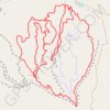 Tilted Mesa trail, distance, elevation, map, profile, GPS track