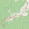 Elfin Lakes trail, distance, elevation, map, profile, GPS track