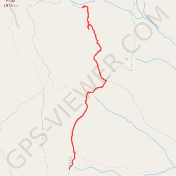 Pecos Wilderness hike trail, distance, elevation, map, profile, GPS track