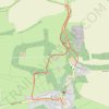 Permissive paths, Shorwell trail, distance, elevation, map, profile, GPS track