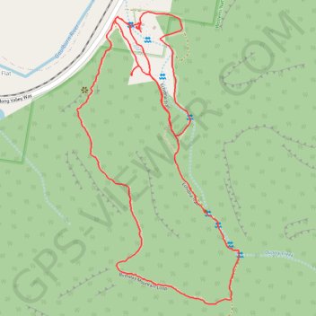 Birthday Mountain Loop Trail and Echidna Trail trail, distance, elevation, map, profile, GPS track