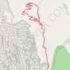 Harmon Canyon Preserve trail, distance, elevation, map, profile, GPS track