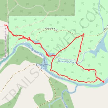 Cougar trails trail, distance, elevation, map, profile, GPS track