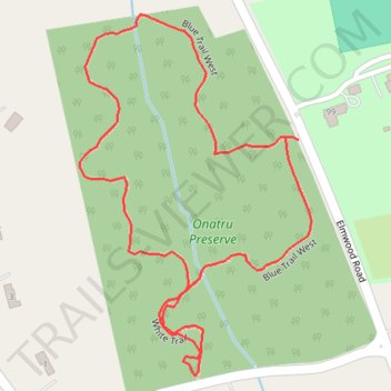 Onatru Preserve Loop Trail trail, distance, elevation, map, profile, GPS track