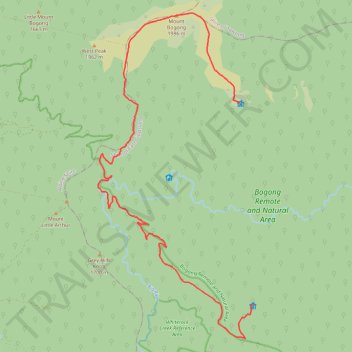 Nelse Hiking trail, distance, elevation, map, profile, GPS track