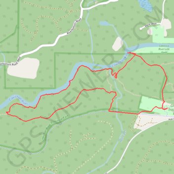 Cowichan River Footpath Loop trail, distance, elevation, map, profile, GPS track
