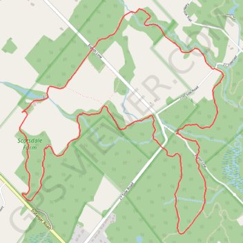 Bennett Heritage Trail - Bruce Trail trail, distance, elevation, map, profile, GPS track