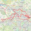 Johnstone, Scotland to Paisley via Glasgow trail, distance, elevation, map, profile, GPS track