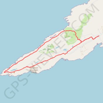 Ballyroon Mountain - Sheep's Head trail, distance, elevation, map, profile, GPS track