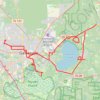 Newman's lake trails trail, distance, elevation, map, profile, GPS track