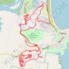 MTB Tathra trail, distance, elevation, map, profile, GPS track