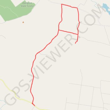 Mannuem to Gordonbrook trail, distance, elevation, map, profile, GPS track