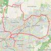 Melbourne - Wonga Park - Lilydale trail, distance, elevation, map, profile, GPS track