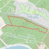 Woodlands Conservatory Loop Trail in New Orleans trail, distance, elevation, map, profile, GPS track