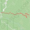 Green Mountain trail, distance, elevation, map, profile, GPS track