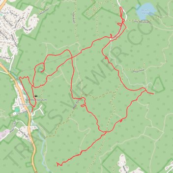 Wildcat Ridge Wildlife Management Area trail, distance, elevation, map, profile, GPS track