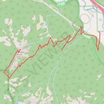McClellan Butte Trail in Mount Baker-Snoqualmie National Forest trail, distance, elevation, map, profile, GPS track