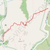 打石石澗 trail, distance, elevation, map, profile, GPS track