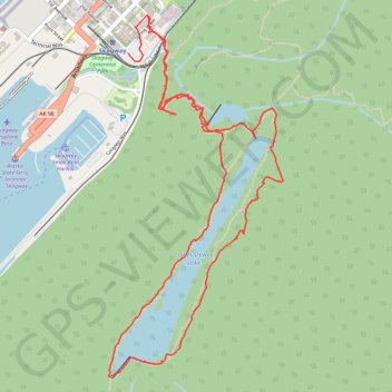 Lower Dewey Lake Loop Hike in Skagway Alaska USA trail, distance, elevation, map, profile, GPS track