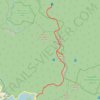 Falls Creek Hiking trail, distance, elevation, map, profile, GPS track