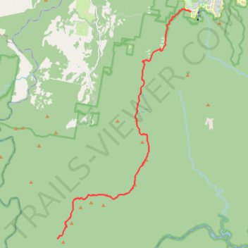 Splendour Rock to Katoomba trail, distance, elevation, map, profile, GPS track