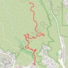 Los Leones Trail and East Topanga Fire Road in Topanga State Park trail, distance, elevation, map, profile, GPS track